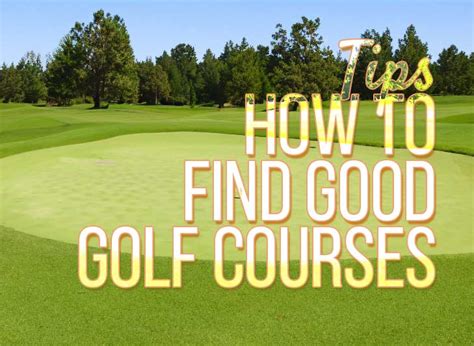 Find Golf Courses on GoFindGolf.